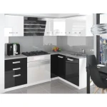 Kotni kuhinjski blok APUS 2 150x150 . Kotni kuhinjski blok APUS 2 je moderen, prostoren in kvaliteten. Dobavljiv je v več različnih barvah kuhinjskih