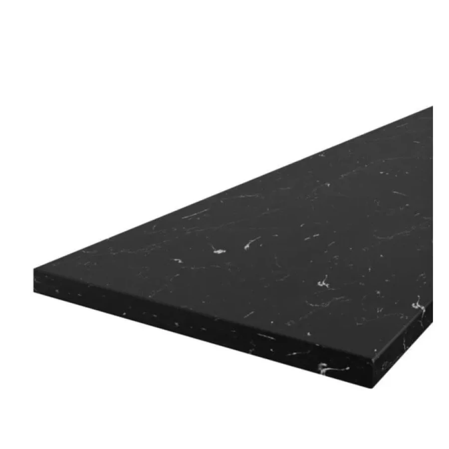 Kotni kuhinjski blok SILVA 315 x 250 . Kuhinjski blok SILVA 315 x 250 cm je kuhinja v oreh / črni barvi. Kuhinja je izdelana iz oplemenitenih ivernih plošč