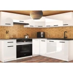 Kotni kuhinjski blok SMART . Eleganten kotni kuhinjski blok SMART, ki bo zagotovo osvežil vašo kuhinjo. Dobavljiv je v treh različnih barvah kuhinjskih