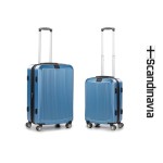 KOVČEK SCANDINAVIA CARBON SERIES 60L MODER - slika 14