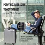 KOVČEK SCANDINAVIA CARBON SERIES 60L SIV - slika 11