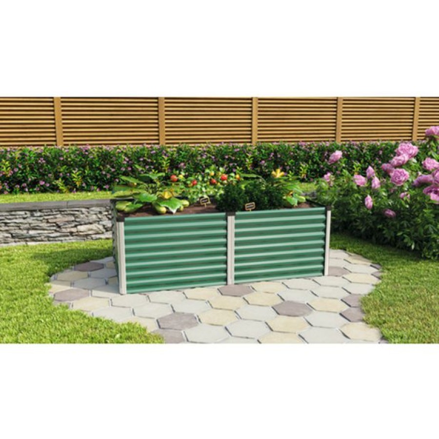 KOVINSKA VISOKA GREDA VITAVIA LINUS 630 MORSKA TRAVA/ALUMINIJ - slika 4