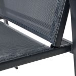 KOVINSKA VRTNA GARNITURA SET BEO, SIV - slika 11