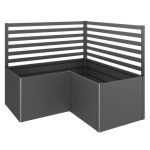 KOVINSKA VRTNA GREDA BIOHORT 201X201X91 CM REŠETKE (2 KOS.) L200