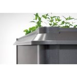 KOVINSKA VRTNA GREDA BIOHORT 61X110X4.2 CM ZAŠČITA PRED POLŽI 1X0.5