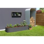 KOVINSKA VRTNA GREDA VITAVIA RAZTEGNJEN PODALJŠEK 401 GRANIT - slika 7