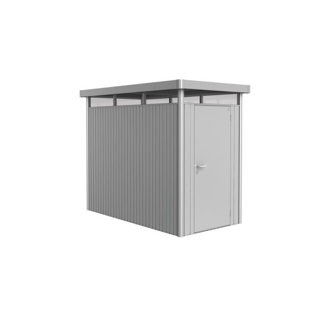 KOVINSKA VRTNA HIŠKA BIOHORT 155X275 CM HIGHLINE HS ENOJNA VRATA T.SREB KOV. KOVINSKA VRTNA HIŠKA BIOHORT 155X275 CM HIGHLINE HS ENOJNA VRATA T.SREB KOV.