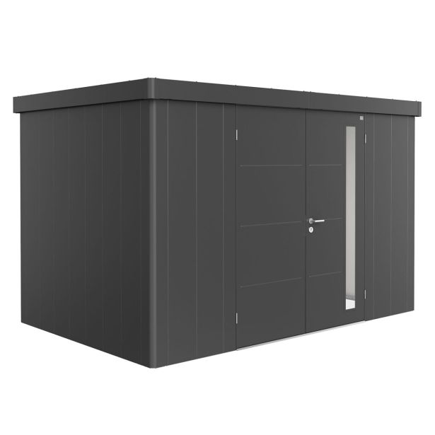 KOVINSKA VRTNA HIŠKA BIOHORT 236X348X222 CM NEO 2D DVOJNA VRATA KOVINSKA VRTNA HIŠKA BIOHORT 236X348X222 CM NEO 2D DVOJNA VRATA