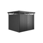 KOVINSKA VRTNA HIŠKA BIOHORT 275X195 CM HIGHLINE H2 ENOJNA VRATA TEMNO SIVA