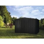 KOVINSKA VRTNA HIŠKA GLOBEL DREAM 108 ANTRACIT Š296 X G238 X V203 CM - slika 16