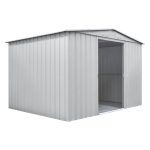 KOVINSKA VRTNA HIŠKA GLOBEL DREAM 108 SREBRNA Š296 X G238 X V203 CM - slika 7