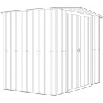 KOVINSKA VRTNA HIŠKA GLOBEL DREAM 65 ANTRACIT Š172 X G144 X V193.5 CM - slika 10