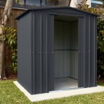 KOVINSKA VRTNA HIŠKA GLOBEL DREAM 65 ANTRACIT Š172 X G144 X V193.5 CM - slika 13