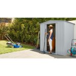 KOVINSKA VRTNA HIŠKA GLOBEL DREAM 65 SREBRNA Š172 X G144 X V193.5 CM - slika 6