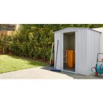 KOVINSKA VRTNA HIŠKA GLOBEL DREAM 65 SREBRNA Š172 X G144 X V193.5 CM - slika 8