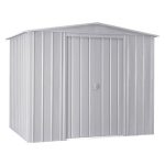 KOVINSKA VRTNA HIŠKA GLOBEL DREAM 88 SREBRNA Š234 X G238 X V198 CM