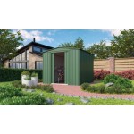 KOVINSKA VRTNA HIŠKA GLOBEL DREAM 88 ZELENA Š234 X G238 X V198 CM - slika 9