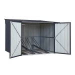 KOVINSKA VRTNA HIŠKA GLOBEL FAMILY - ZA 4 KOLESA Š203 X G189 X V166 CM - slika 18