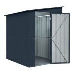 KOVINSKA VRTNA HIŠKA GLOBEL LEANTO 56 ANTRACIT Š145 X G172 X V204 CM - slika 8