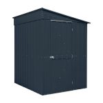 KOVINSKA VRTNA HIŠKA GLOBEL LEANTO 56 ANTRACIT Š145 X G172 X V204 CM
