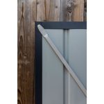 KOVINSKA VRTNA HIŠKA GLOBEL LEANTO 56 ANTRACIT Š145 X G172 X V204 CM - slika 14