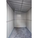 KOVINSKA VRTNA HIŠKA GLOBEL LEANTO 56 SREBRNA Š145 X G172 X V204 CM - slika 9