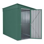 KOVINSKA VRTNA HIŠKA GLOBEL LEANTO 58 ZELENA Š145 X G234 X V204 CM - slika 4