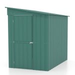 KOVINSKA VRTNA HIŠKA GLOBEL LEANTO 58 ZELENA Š145 X G234 X V204 CM - slika 6