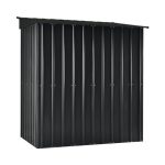 KOVINSKA VRTNA HIŠKA GLOBEL SKILLION 64 ANTRACIT Š172 X G113 X V199 CM - slika 12