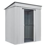 KOVINSKA VRTNA HIŠKA GLOBEL SKILLION 64 SREBRNA Š172 X G113 X V199 CM - slika 6