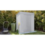 KOVINSKA VRTNA HIŠKA GLOBEL SKILLION 64 SREBRNA Š172 X G113 X V199 CM - slika 10