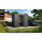 KOVINSKA VRTNA HIŠKA GLOBEL TOWER 86 ANTRACIT Š234 X G175 X V198 CM - slika 6