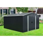 KOVINSKA VRTNA HIŠKA PERGART DRESDEN II 1012 ANTRACIT Š301 X G367 X V214 - slika 7