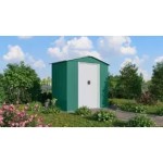 KOVINSKA VRTNA HIŠKA PERGART KÖLN II 64 ZELENA S184 X G98 X V184 CM - slika 7