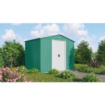 KOVINSKA VRTNA HIŠKA PERGART KÖLN II 86 ZELENA S226 X G162 X V190 CM - slika 4