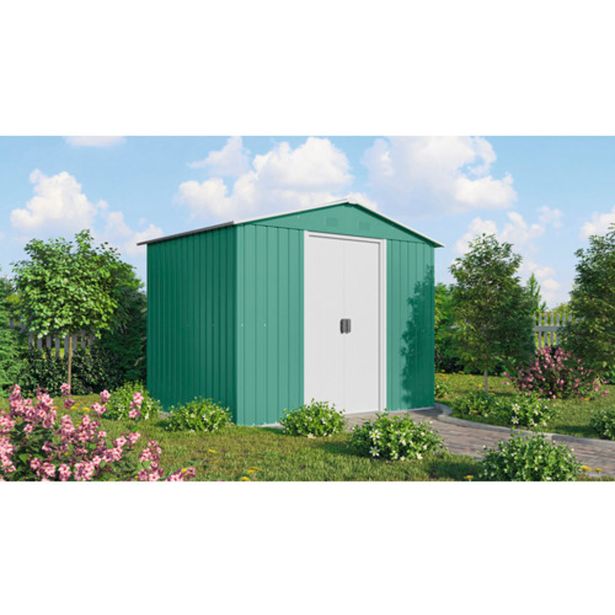 kovinska-vrtna-hiska-pergart-kln-ii-86-zelena-s226-x-g162-x-v190-cm-3353670-1 KOVINSKA VRTNA HIŠKA PERGART KÖLN II 86 ZELENA S226 X G162 X V190 CM - slika 4