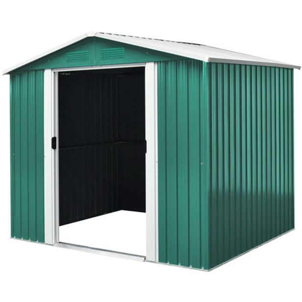 KOVINSKA VRTNA HIŠKA PERGART KÖLN II 86 ZELENA S226 X G162 X V190 CM KOVINSKA VRTNA HIŠKA PERGART KÖLN II 86 ZELENA S226 X G162 X V190 CM