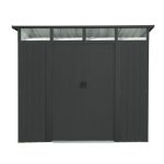 KOVINSKA VRTNA HIŠKA PERGART LUEBECK 86 ANTRACIT Š238 X G194 X V203 - slika 11