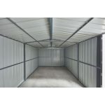 KOVINSKA VRTNA HIŠKA VITAVIA DELAVNA 1510, ANTRACIT 194X459X303 - slika 10