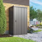 KOVINSKA VRTNA HIŠKA VITAVIA MARBURG 180X98X81 MAT ANTRACIT - slika 10