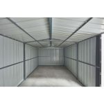 KOVINSKA VRTNA HIŠKA VITAVIA PARKER 1015, ANTRACIT - slika 9