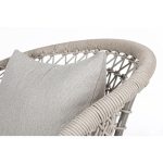 KOVINSKI STOL BIZZOTTO CUYEN SAND, VRTLJIV - slika 11