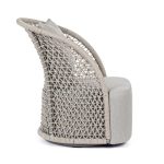 KOVINSKI STOL BIZZOTTO CUYEN SAND, VRTLJIV - slika 16