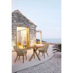 KOVINSKI STOL BIZZOTTO HOMEMOTION MADISON, BEŽ - slika 10