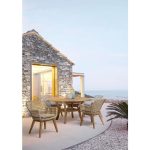 KOVINSKI STOL BIZZOTTO HOMEMOTION MADISON, BEŽ - slika 11