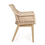 KOVINSKI STOL BIZZOTTO HOMEMOTION MADISON, BEŽ - slika 16