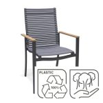 KOVINSKI STOL NATERIAL DORA ALU - slika 13