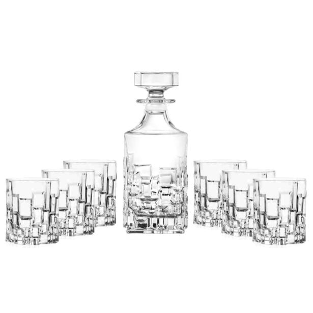 KOZAREC ZA ŽGANJE RCR CRISTALLERIA 7 DELNI SET ETNA WHISKY KOZAREC ZA ŽGANJE RCR CRISTALLERIA 7 DELNI SET ETNA WHISKY