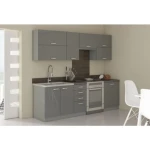 Kuhinja ELITE 240 . Kuhinja ELITE 240 cm je kuhinja, katera bo prinesla svežino v vaš dom. Dobavljiva v več barvah. Možnost dobave tudi drugih dimenzij.