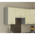 Kuhinja ELITE 265 x 330 cm . Kuhinjski blok ELITE 265 x 330 cm je dobavljiv v več barvah. Debelina delovnega pulta je 28 mm. Kuhinja je izdelana iz